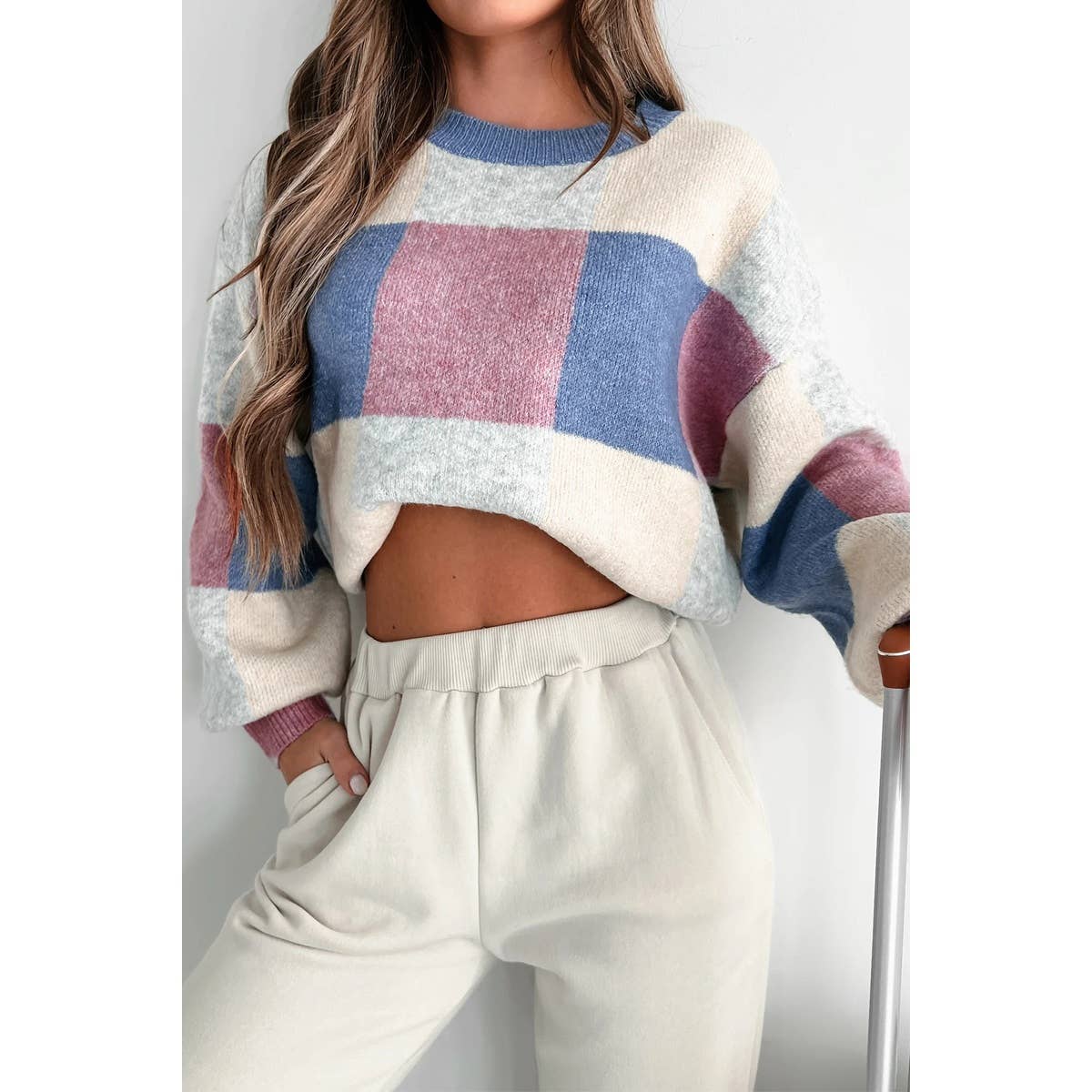 Super Soft ColorBlock Sweater