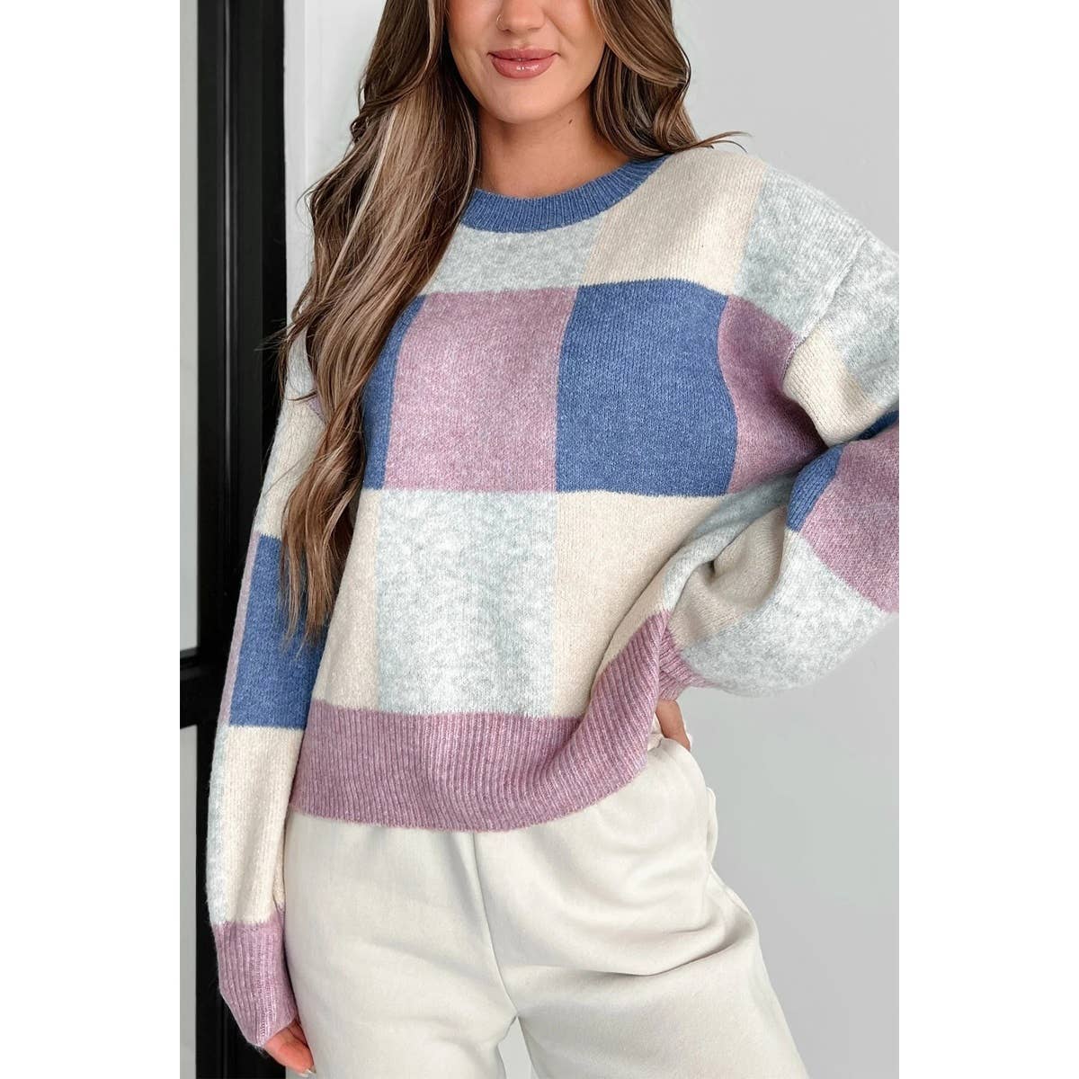 Super Soft ColorBlock Sweater